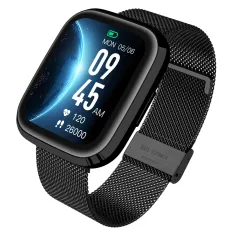 SMARTWATCH GARETT GRC STYLE CZARNY STALOWY