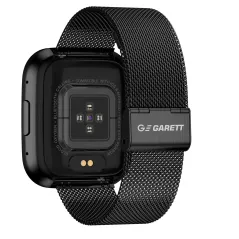 SMARTWATCH GARETT GRC STYLE CZARNY STALOWY