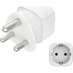 Adapter Podróżny – Gniazdo Eu Do Wtyku South Africa (Rpa) Hama Basic