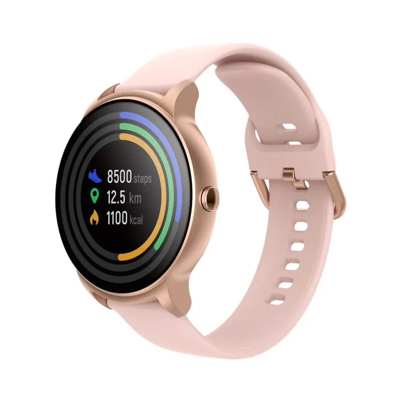 SMARTWATCH FOREVER FOREVIVE 2 SB-330 – RÓŻOWO-ZŁOTY, DAMSKI ZEGAREK Z FUNKCJAMI SPORTOWYMI I ZDROWOTNYMI