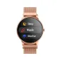 Smartwatch Forever Forevive 2 Sb-330 – Różowo-Złoty, Damski Zegarek Z Funkcjami Sportowymi I Zdrowotnymi