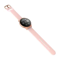 SMARTWATCH FOREVER FOREVIVE 2 SB-330 – RÓŻOWO-ZŁOTY, DAMSKI ZEGAREK Z FUNKCJAMI SPORTOWYMI I ZDROWOTNYMI