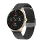 Smartwatch Garett Classy – Złoto-Czarny, Stalowy, Elegancki Zegarek Damski Z Funkcjami Zdrowotnymi I Sportowymi