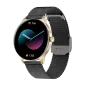 Smartwatch Garett Classy – Złoto-Czarny, Stalowy, Elegancki Zegarek Damski Z Funkcjami Zdrowotnymi I Sportowymi