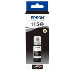 Tusz Czarny Epson C13T07C14A – Oryginalny, Pigmentowy, Do Ecotank