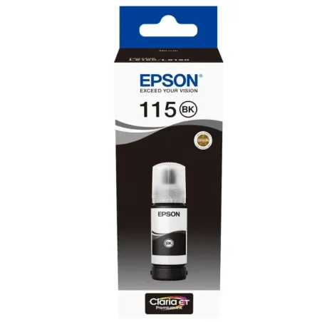 Tusz Czarny Epson C13T07C14A – Oryginalny, Pigmentowy, Do Ecotank