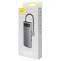 Stacja Dokująca Usb-C 9W1 Baseus Metal Gleam Series – Hdmi X2, Usb 3.2, Pd, Rj-45, Czytnik Kart, Szara