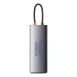 Stacja Dokująca Usb-C 9W1 Baseus Metal Gleam Series – Hdmi X2, Usb 3.2, Pd, Rj-45, Czytnik Kart, Szara
