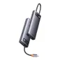 Stacja Dokująca Usb-C 9W1 Baseus Metal Gleam Series – Hdmi X2, Usb 3.2, Pd, Rj-45, Czytnik Kart, Szara