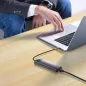 Stacja Dokująca Usb-C 9W1 Baseus Metal Gleam Series – Hdmi X2, Usb 3.2, Pd, Rj-45, Czytnik Kart, Szara