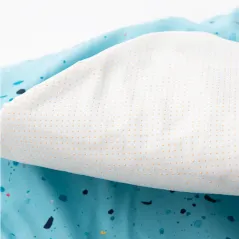NAMIOT TIPI DLA DZIECI SMIKI STRACCIATELLA 120 X 160 CM – ŻÓŁTO-NIEBIESKI, MATERIAŁOWY, ZABAWKA DO POKOJU I OGRODU 3+