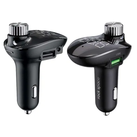 ŁADOWARKA SAMOCHODOWA ROCK SPACE B302 – TRANSMITER FM, BLUETOOTH, MP3, USB