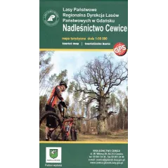NADLEŚNICTWO CEWICE. MAPA TURYSTYCZNA 1:30 000