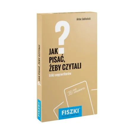 Jak Pisać, Żeby Czytali. Fiszki Jak Pisać, Żeby Czytali. Fiszki