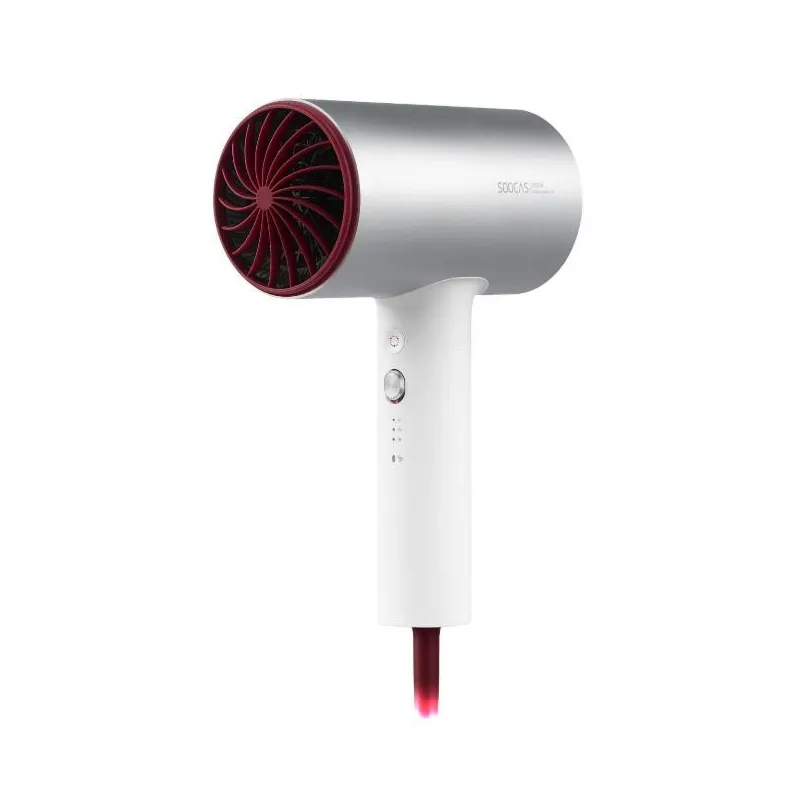 SUSZARKA DO WŁOSÓW XIAOMI SOOCAS H3S – JONIZACJA, 1800W, 3 TRYBY, METALICZNA