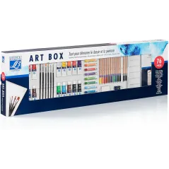 Zestaw Artystyczny 76 Elementów Art Box