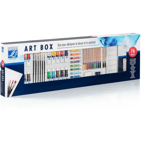 Zestaw Artystyczny 76 Elementów Art Box