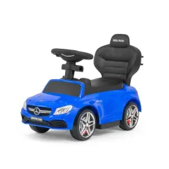 JEŹDZIK PCHACZ MERCEDES-AMG C63 COUPE S DLA DZIECI – 25 KG KLAKSON, SCHOWEK, MILLY MALLY 12-36M