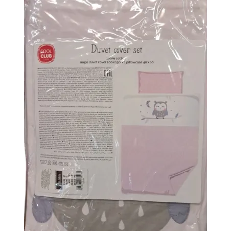 Komplet Pościeli Dziewczęcej 100 X 135 Cm Cool Club Komplet Pościeli Dziewczęcej 100 X 135 Cm Cool Club