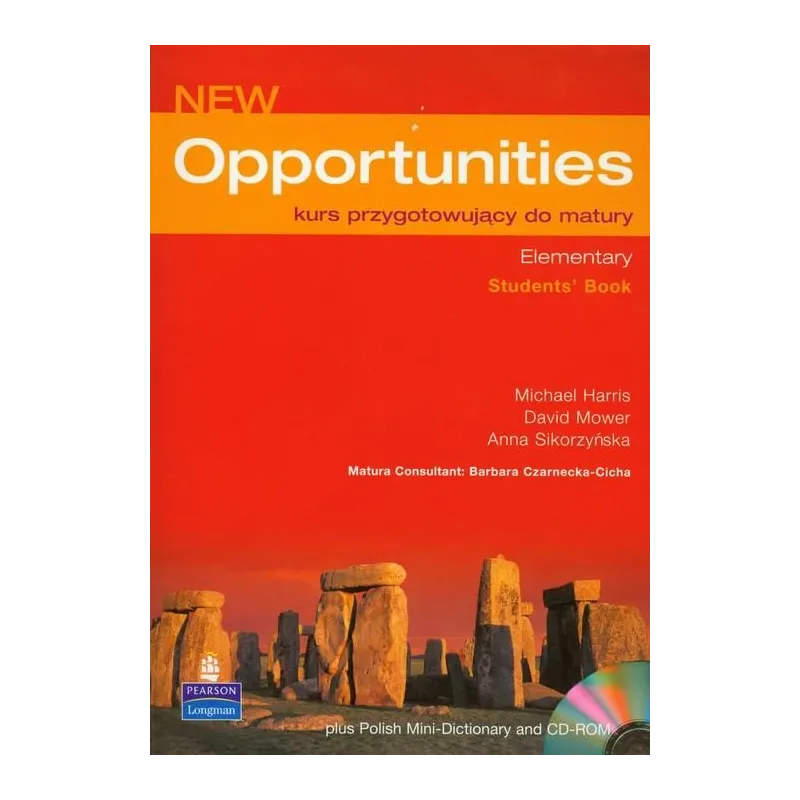NEW OPPORTUNITIES ELEMENTARY. PODRĘCZNIK LO. JĘZYK ANGIELSKI   Anna Sikorzyńska