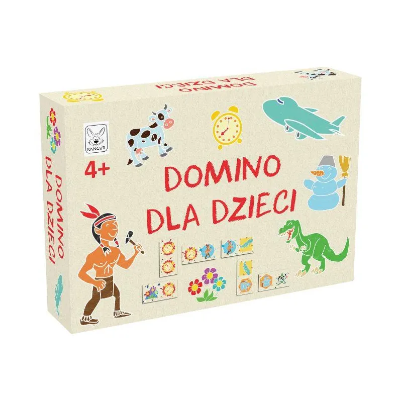 GRA DOMINO DLA DZIECI 4+