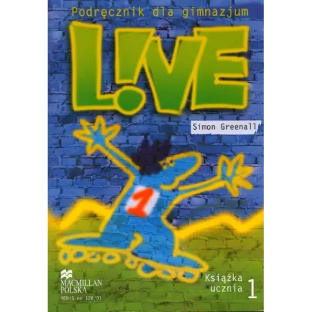 LIVE 1 . PODRĘCZNIK. Simon Greenall - Macmillan