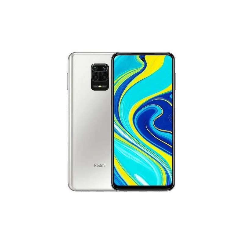 SMARTFON XIAOMI REDMI NOTE 9S, 4 GB RAM, 64 GB, GLACIER WHITE - 4 APARATY, SNAPDRAGON 720G, BATERIA 5020 MAH
