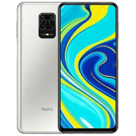 SMARTFON XIAOMI REDMI NOTE 9S, 4 GB RAM, 64 GB, GLACIER WHITE - 4 APARATY, SNAPDRAGON 720G, BATERIA 5020 MAH
