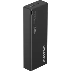 Powerbank Maxcom Thin 10000 Mah Czarny – Szybkie Ładowanie Fast Charge, Kompaktowy I Lekki