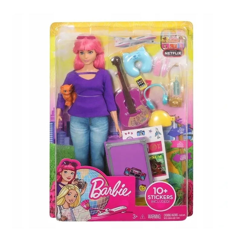 LALKA BARBIE DAISY W PODRÓŻY 3+