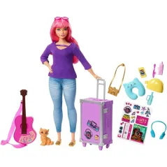 Lalka Barbie Daisy W Podróży 3+