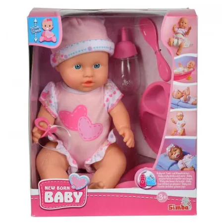 LALKA NEW BORN BABY CARE BOBAS NA NOCNIKU SIMBA 3+