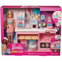 LALKA BARBIE PRACOWNIA WYPIEKÓW 3+