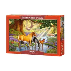KONIE NAD STRUMYKIEM PUZZLE 1000 ELEMENTÓW CASTORLAND 10+