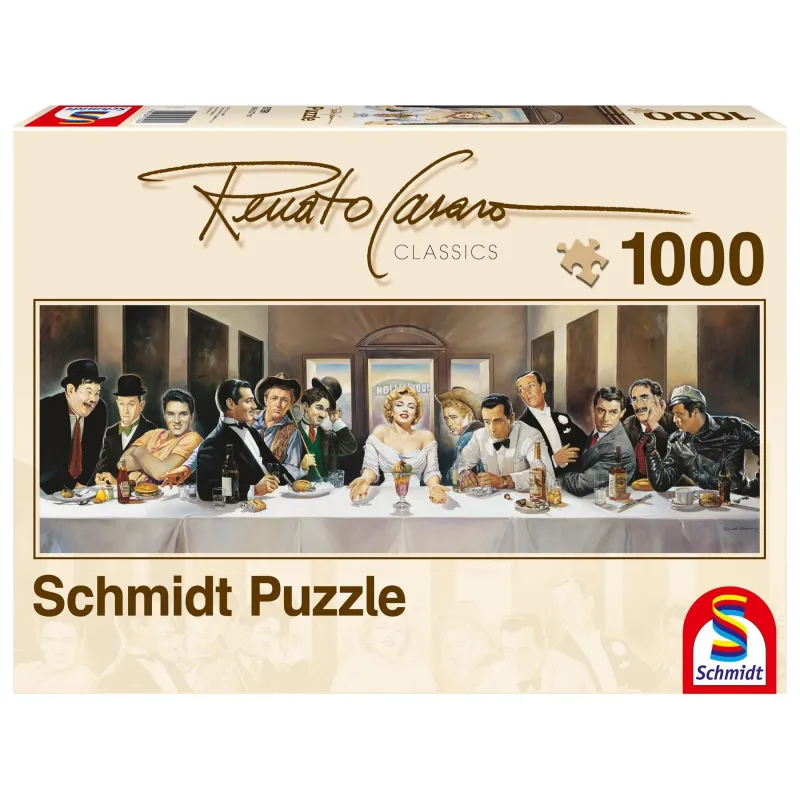 OBIAD CELEBRYTÓW PUZZLE 1000 ELEMENTÓW SCHMIDT 12+
