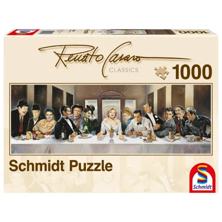 OBIAD CELEBRYTÓW PUZZLE 1000 ELEMENTÓW SCHMIDT 12+