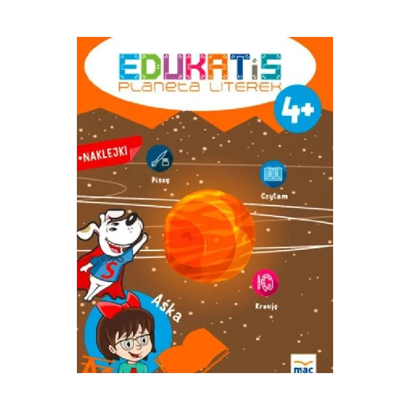 EDUKATIS PLANETA LITEREK 4+ 
