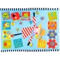 Duża Mata Edukacyjna Z Domkiem I Piłeczkami – 3 Zabawki Sensoryczne, 110 X 140 Cm, Miękka I Składana Yookiddo 0+ Duża Mata Edukacyjna Z Domkiem I Piłeczkami – 3 Zabawki Sensoryczne, 110 X 140 Cm, Miękka I Składana Yookiddo 0+