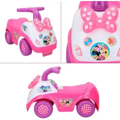 Jeździk Interaktywny Myszka Minnie Mouse – Dźwięki, Światełka I Melodyjki Disney, Kiddieland 12M+