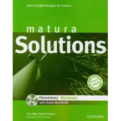 MATURA SOLUTIONS. KURS PRZYGOTOWUJĄCY DO MATURY +CD.  Tim Falla, Paul A Davies, Małgorzata Wieruszewska
