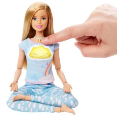 LALKA BARBIE MEDYTACJA Z MUZYKĄ I AKCESORIAMI MATTEL 3+