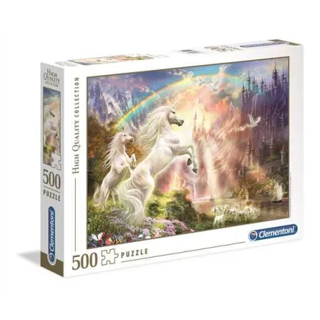 ZACHÓD SŁOŃCA JEDNOROŻCE PUZZLE 500 ELEMENTÓW CLEMENTONI 9+