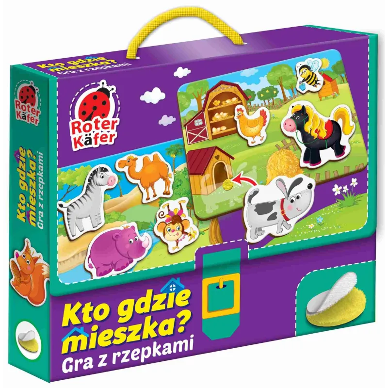 GRA Z RZEPAMI KTO GDZIE MIESZKA? 2+