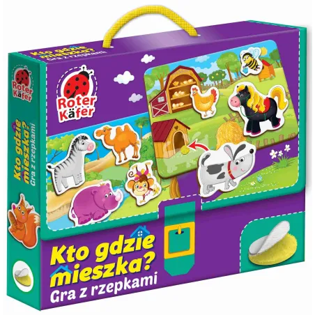 GRA Z RZEPAMI KTO GDZIE MIESZKA? 2+