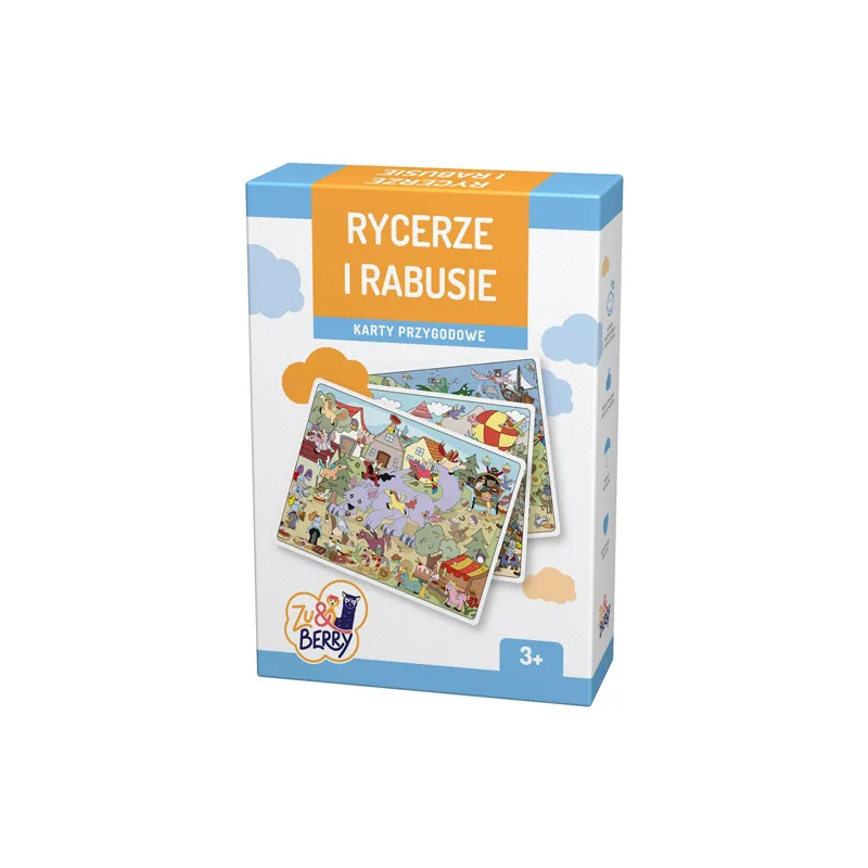 RYCERZE I RABUSIE GRA KARCIANA TREFL 3+