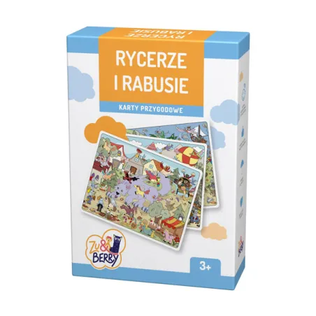 RYCERZE I RABUSIE GRA KARCIANA TREFL 3+