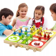 CHIŃCZYK BITWA NA ŁĄCE GRA PLANSZOWA VIGA TOYS 3+