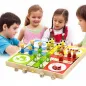 Chińczyk Bitwa Na Łące Gra Planszowa Viga Toys 3+ Chińczyk Bitwa Na Łące Gra Planszowa Viga Toys 3+