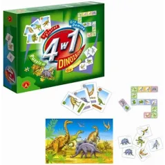Dinozaury Gra Rodzinna 4W1 Alexander 4+