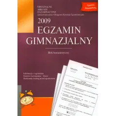 EGZAMIN GIMNAZJALNY - BLOK HUMANISTYCZNY. - Greg
